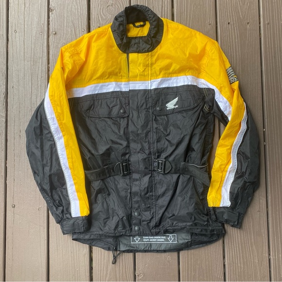 Honda Jacket Men's S Multicolor Belted Packable Rider Collection